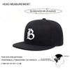 Fashion  New Flat Brimmed Hat Ib Embroidered Street Hip Hop Hat Skateboarding Hat Sunshade Baseball Hat Unisex