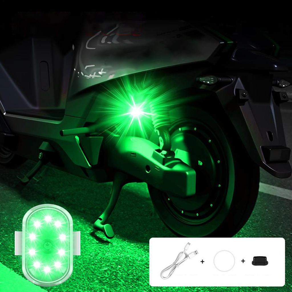 Strobe Lights For Car USB Charging Waterproof Lighting LED Auto Flashing Warning Strobe Lamp For Drone Bike RC Boat Scooter