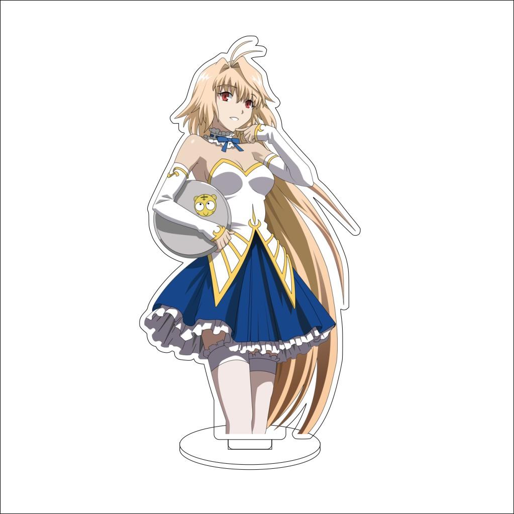 16CM Anime Fate stay night Cosplay Acrylic Stand Ornaments Sakura Matou/Illyasviel von Einzbern Figure Stand Halloween Gifts