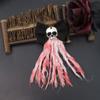 Rose Halloween Bridal Headwear Bloodstain Skeleton Hand Rose Hairpin  Cosplay Prop