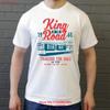 King Of The Road T Shirt Vintage Top For Everyday Wear Fashion Designer Clothes Breathable Unisex Comfortable Streetwear