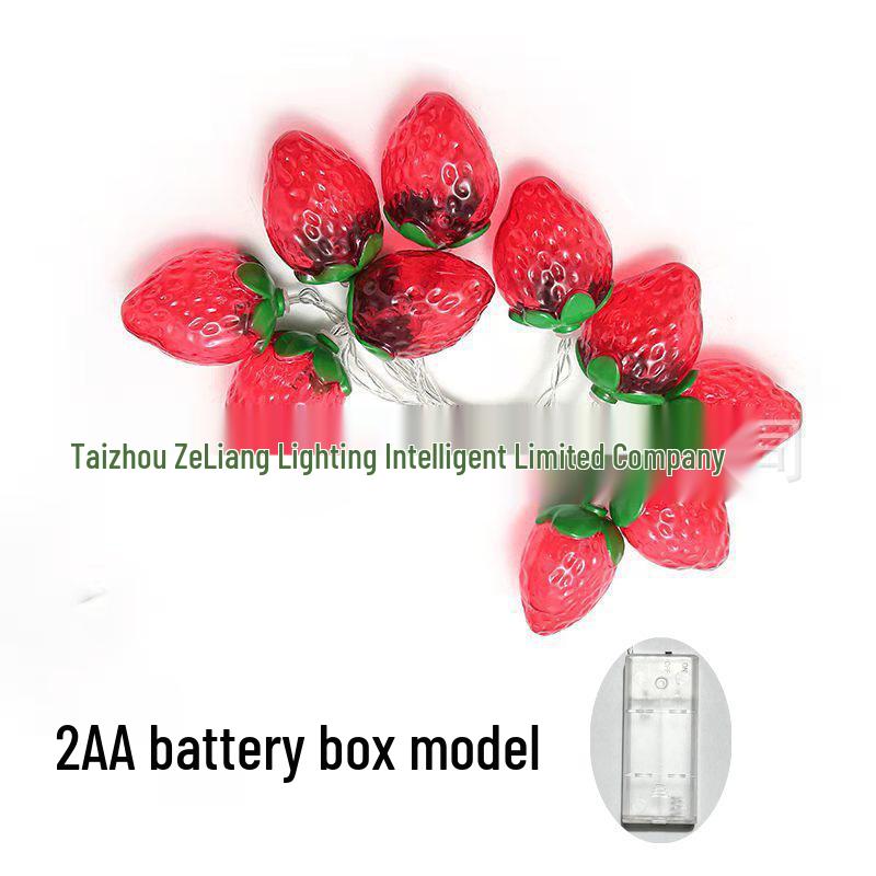 

Светодиодные гирлянды «Клубника» для рождественского и детского декора