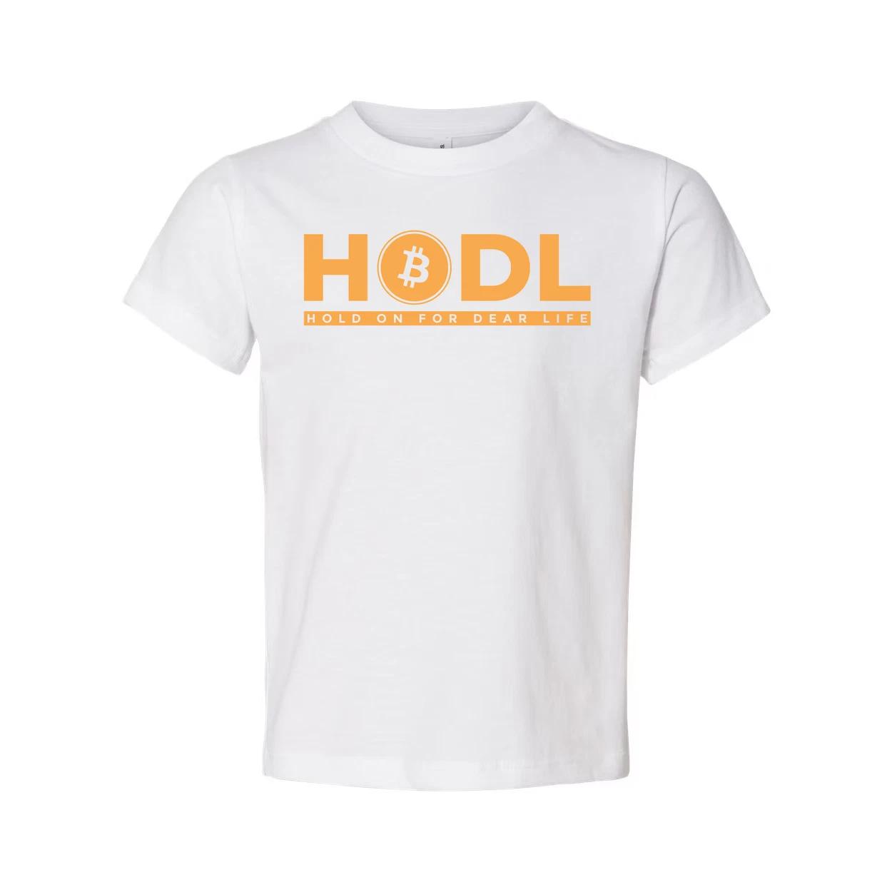 

HODL Cryptocurrency Logo Graphic T Shirt For Unisex Hold On For Dear Life Design S