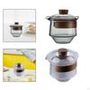 Elegant Glass Tea Cup Set for Lovers