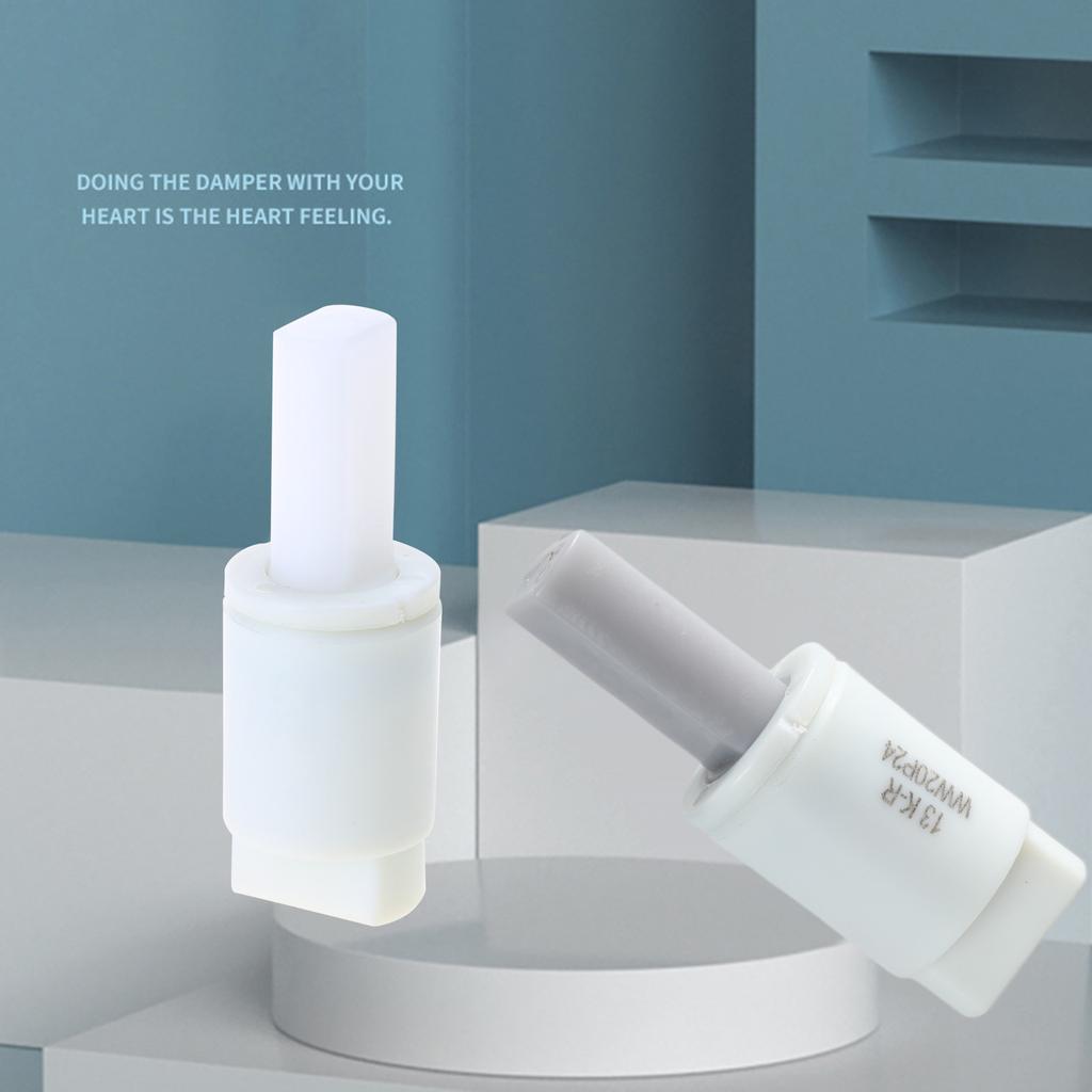 Upgraded Bidet Toilet Seat Bumper Universal Toilet Seat Buffe Toilet Lid Bumper Soft Close Hinges Lid Reducer Connectors