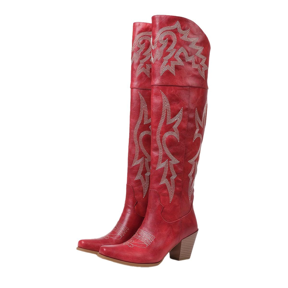 Women Over The Knee Western Boots