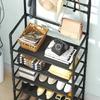 A Clothes Hanger and Shoe Rack At the Entrance, Used for Storing Shoes, Clothes, Jackets, Hats, Bags, Umbrellas In the Hallway