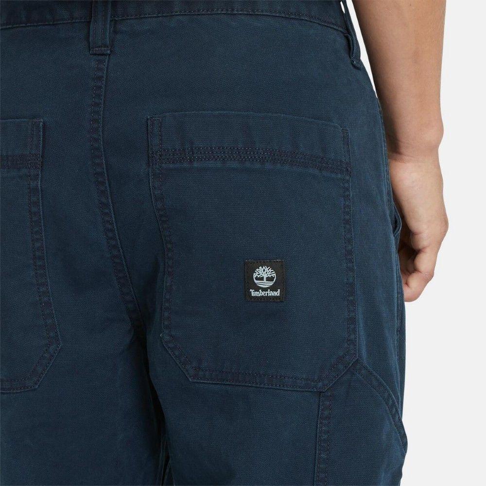 Timberland FW24 Outdoor Elastic Cuffed Slim Fit Casual Pants Men bottoms Deep-Sapphire-Blue A27BF-433