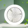 Aromatherapy Fan Lamp Universal E27 Light Holder Aroma Fan Ceiling Light Mute Stepless Dimming 3-gear Wind for Bedroom Dormitory