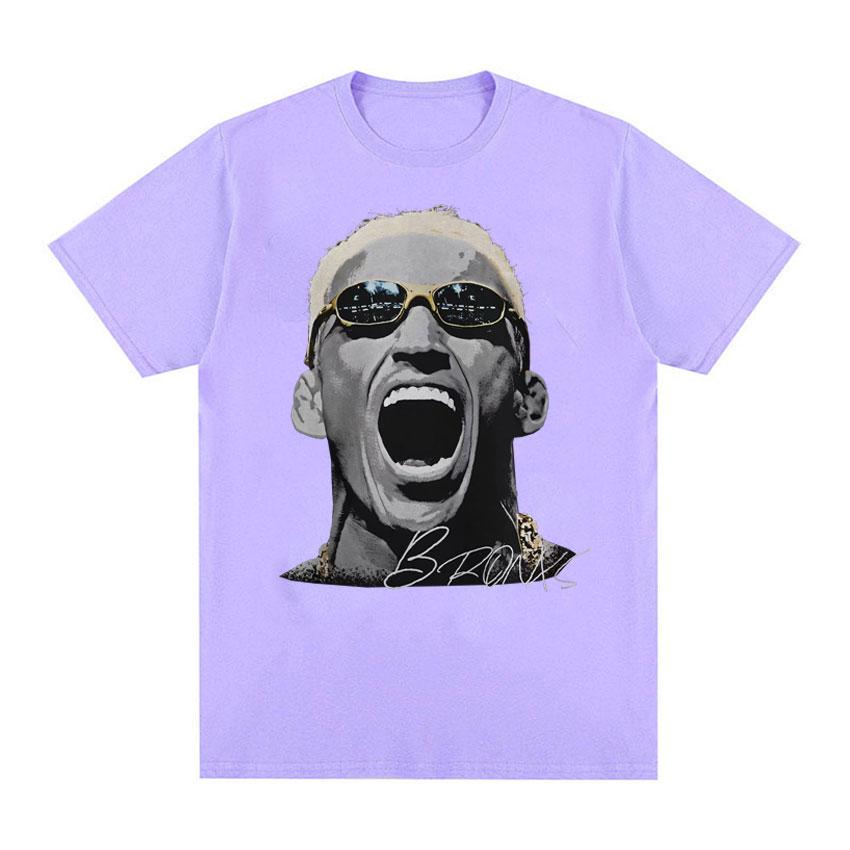 Limited Charles Oliveira Big Face Vintage Graphic T Shirt Unisex Fashion Gothic Cool T-shirts Unisex's Oversized Short Sleeve T-shirt