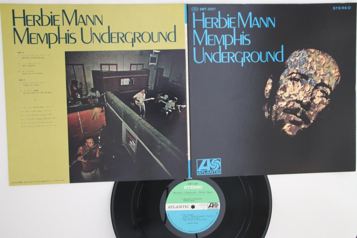 

LP Пластинка HERBIE MANN - Memphis Underground SMT2007 ATLANTIC 1969 Япония Джаз Б/у