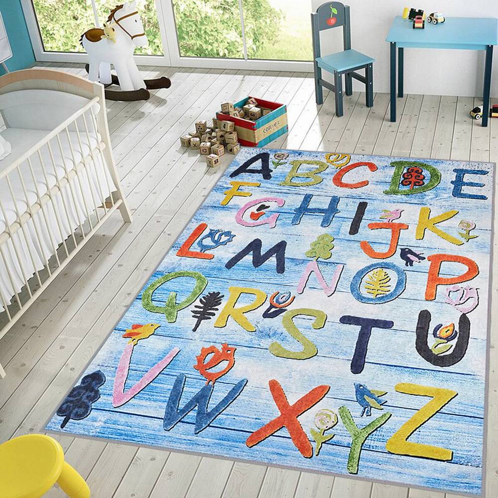

Mosimoso Home RJ051 Детский ковер с нескользящей подошвой в горошек 80x150 cm
