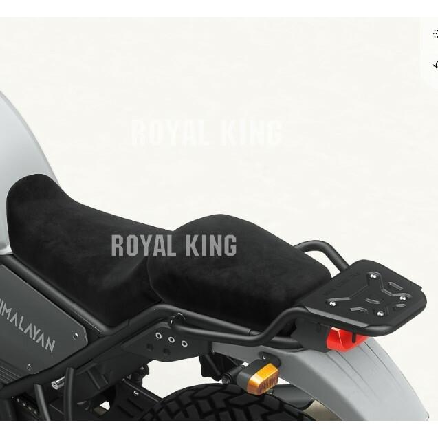 Royal Enfield Touring Passenger Seat Black With Free Oil Filter Himalayan 411cc