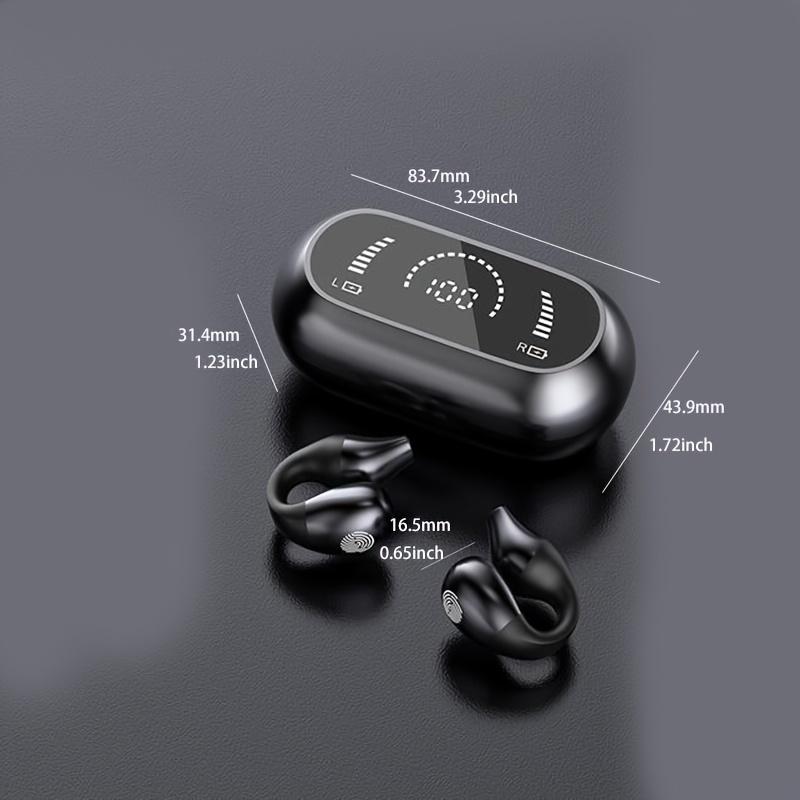 TWS Headset Wireless Headset Sport Headset Waterproof Stereo, Mobile Phone Hi Fi Stereo Music With Microphone Noise Reduction Display