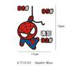 Urocze Naklejki Samochodowe Spider-Man Stylizacja Venom Wodoodporne Szyby Samochodowe Lusterka Wsteczne Śmieszne Naklejki Winylowe Dekoracje Szyby