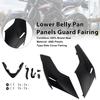 Lower Belly Pan Panels Guard Fairing For Street Triple 765 R/RS 2020-2022