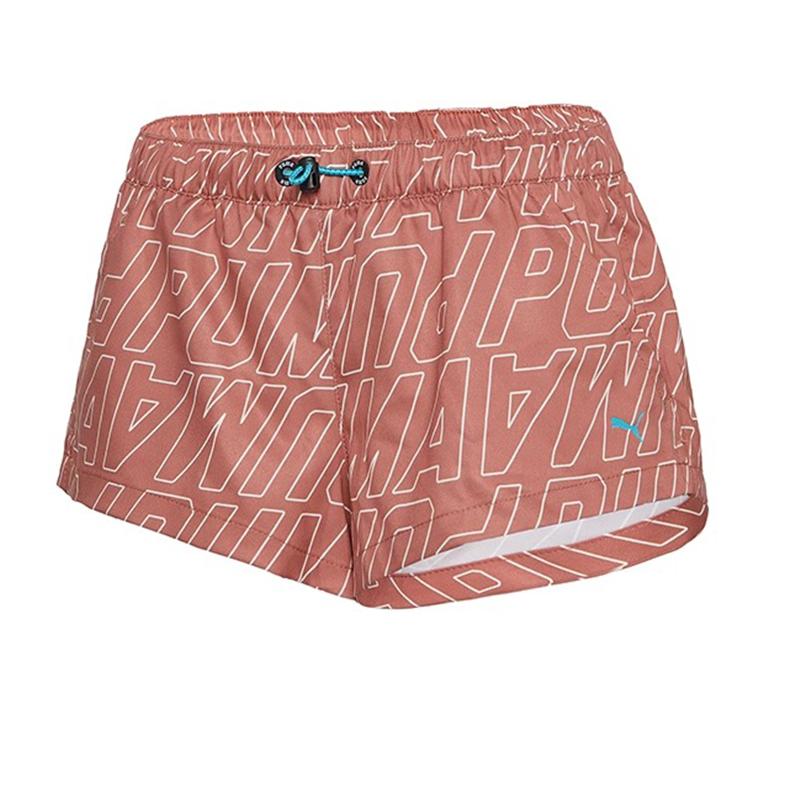 

Puma Letter Logo Fashion Printed Beach Shorts Chlorine Resistant Sports Casual Swim Trunks Women Swimwear 100003303-004 XS