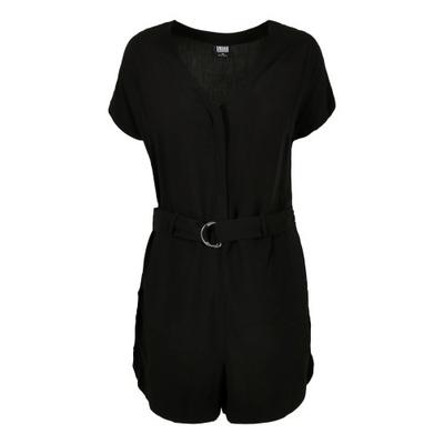 Urban Classics Womens/Ladies Flower Viscose Belt Short Jumpsuit