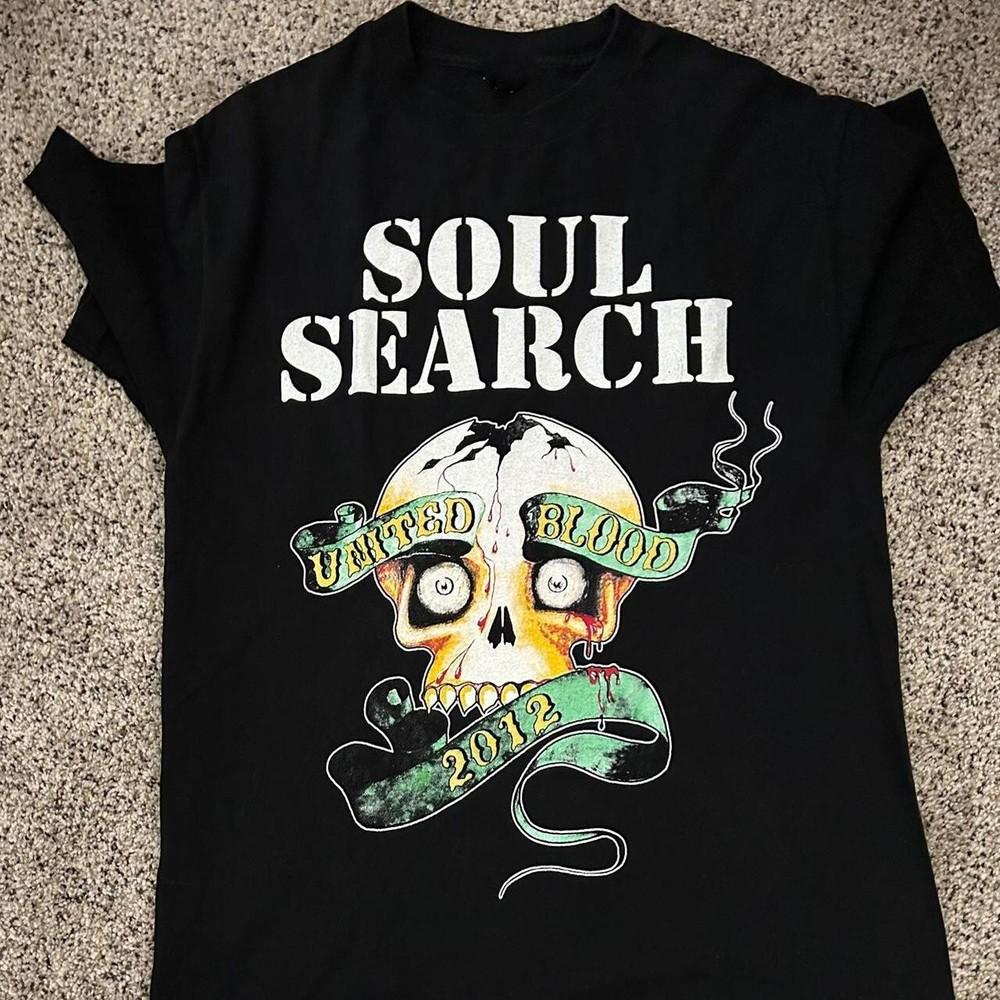 

Soul Search United Blood 2012 Unisex Classic Cotton BLack All Size Shirt LI1510 Unisex T-Shirt XL