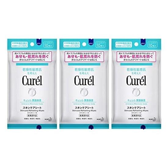 Curel Skin Care Sheets 10 3 Packs (can Also Be Used Babies)
