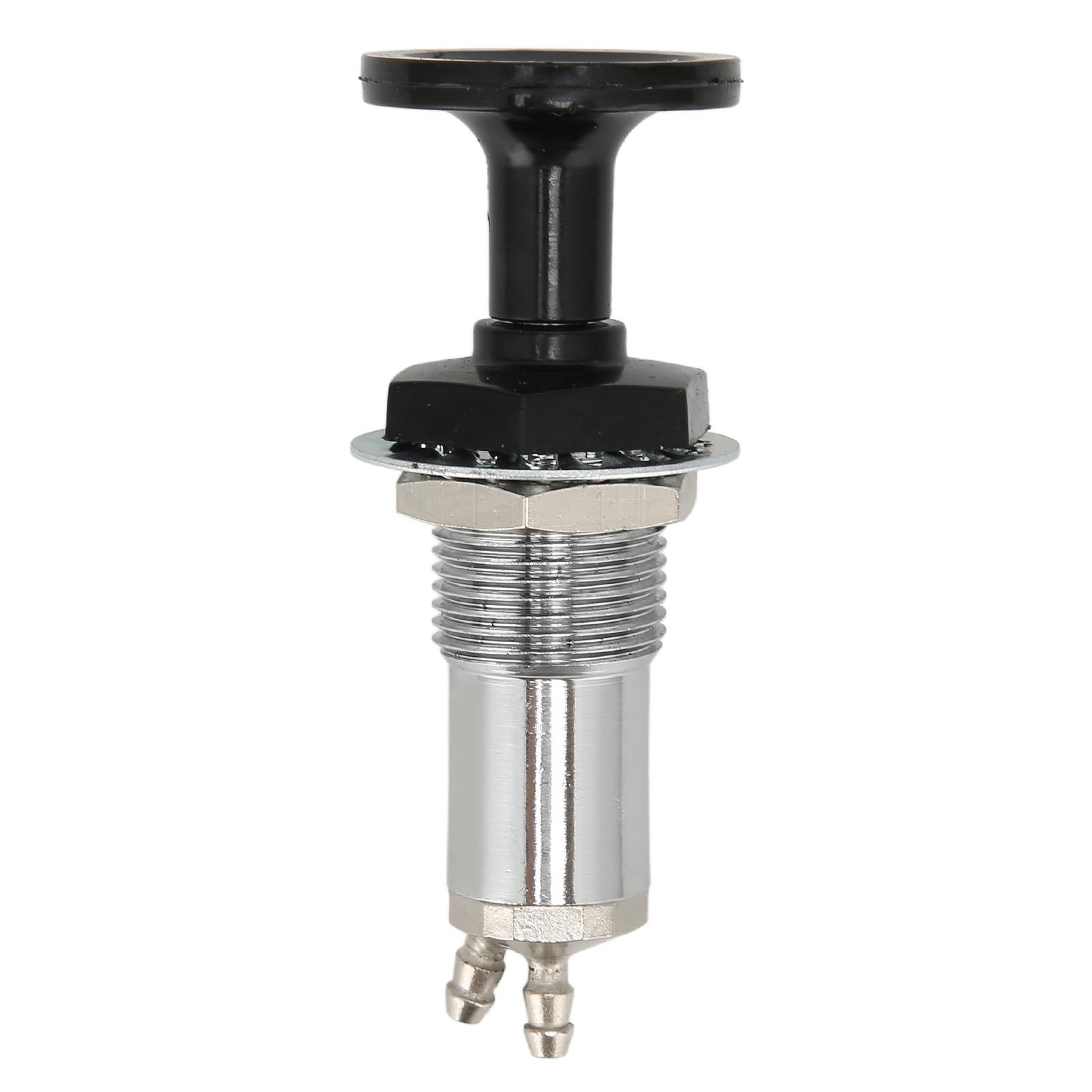 Fuel Plunger Pump Fuel Primer Copper ABS Heat Resistant Rustproof Plunger Pump Replacement for WAVEJAMMER SUPERJET  Ski чёрный