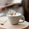 Knock Healing Retro Style Ceramic Cup Mug Coffee Cup Personalized Water Cup Household Cup Breakfast Cup Milk Cup