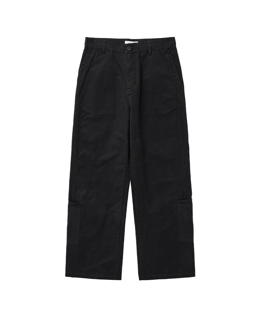 Misekiseoulmaen Utility Straight Pants Black