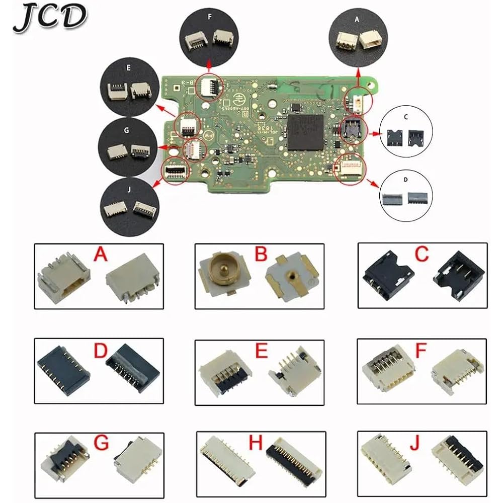 SWITCH Switch Joy-Con Joy-Con Motherboard PCB Board Repair Parts DIY Replacement Cheap Parts Conn...