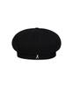 Bajal Va Cubic Stud Octagon Beret Black