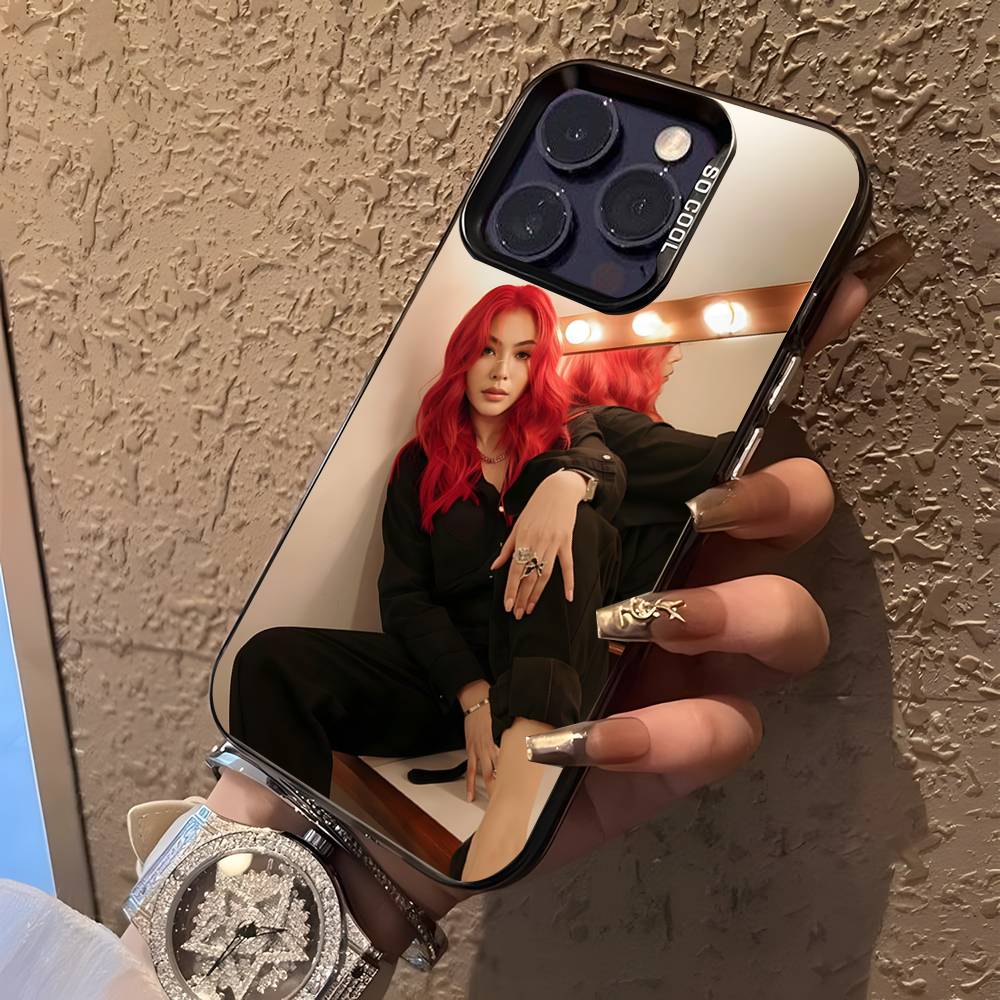 Faye Peraya Malisorn For iPhone 17,16,15,14,13,12,11,Mini,Pro,E,SE4,XS,MAX Black Candy Matte Cover