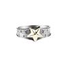 Men's Retro Five-Pointed Star Ring - Trendy European American Style