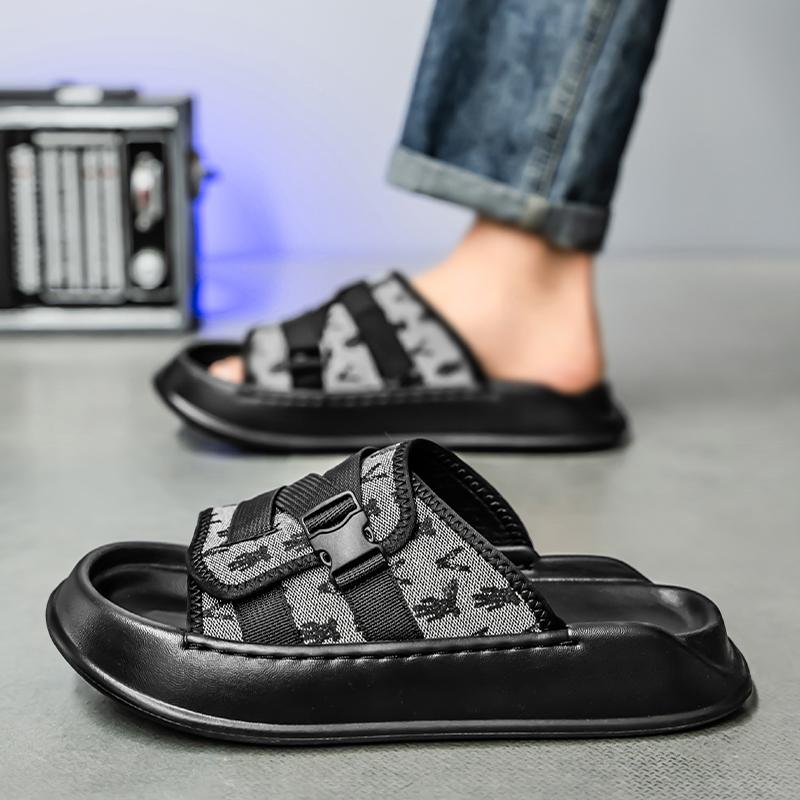 Fashion Trendy Men's Beach Shoes Classic Styles by Fashion Designers Leisure Street Walking Comfortable and Daily Breathable Slippers