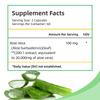 Capsule di aloe vera, integratore naturale, contenente 20.000 mg di estratto di aloe vera, adatte agli adulti.