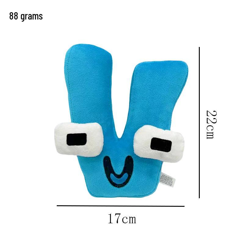 New Alphabet Lore Plush Toy – Children's Educational Doll