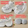 2025 spring new thick-soled super-fire dad shoes women's fashion casual versatile height-increasing straps ins trendy sports shoes