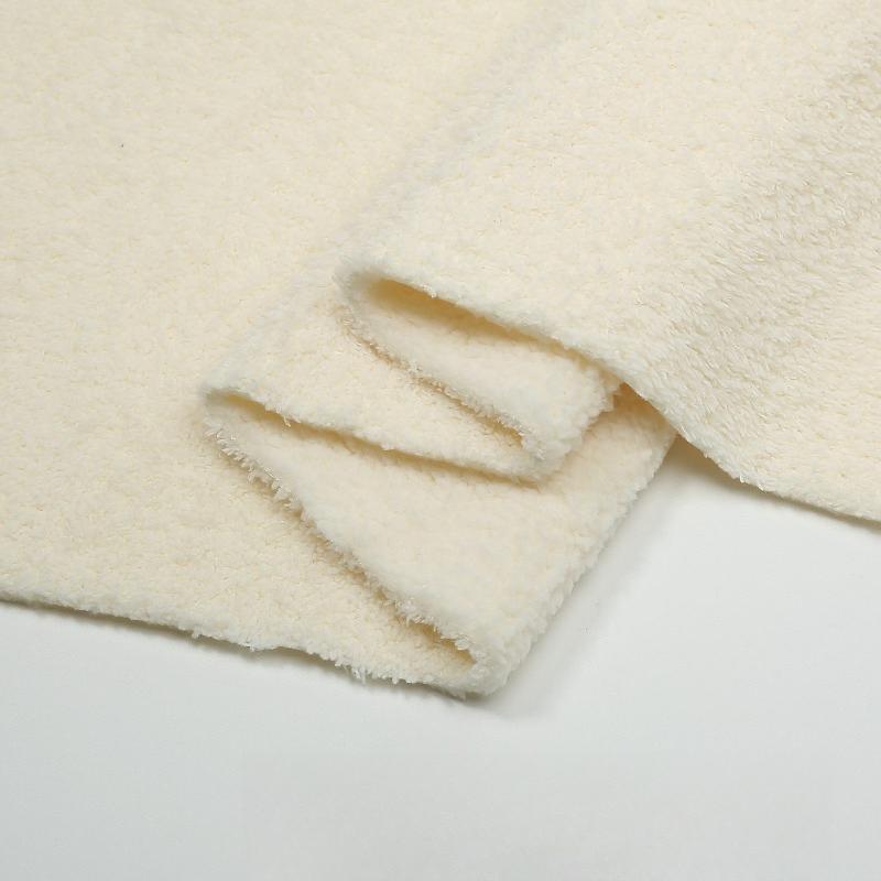 Polar Soft Fleece Kurzplüschstoff zum Nähen von Kleiderfutter, Puppen warme Jacken, Haustierbetten, Bekleidungsstoffe