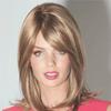 Synthetic Dark Brown Wig Long Wave Wigs for Women Hair Wig With Bangs Heat Resistant Party Daily Natural Use