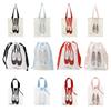 Large Capacity Ballet Shoulder Bag Canvas Mini Bag Pendant Toe Shoes Drawstring Bag  Travel
