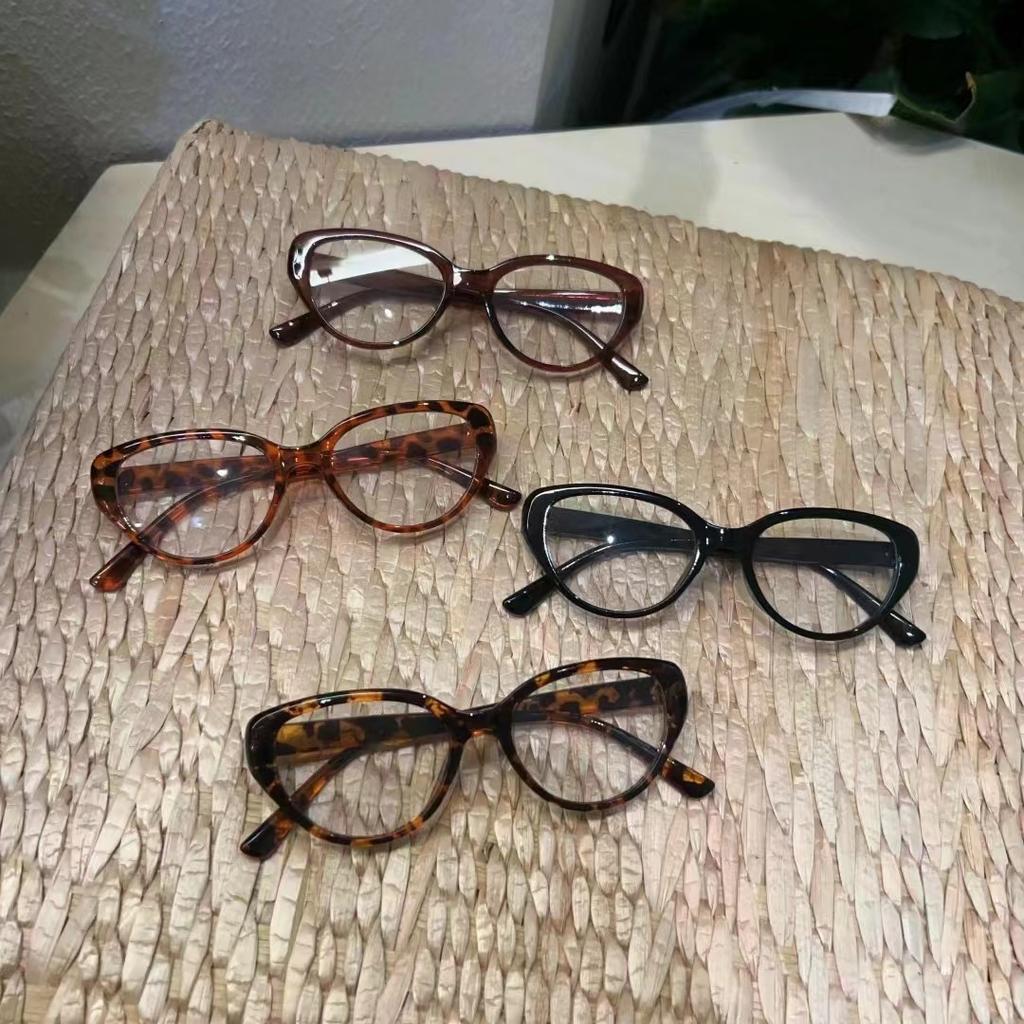 Black Oval Computer Glasses Frame Women Men Anti Blue Light Glasses Ellipse Eyewear Blocking Optical Spectacle Round Eyeglasses