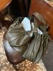 Women's Crossbody Simple Handbag Commuter Shoulder Boston Bag Stylish Versatile Work Bag Soft Polyester Interior