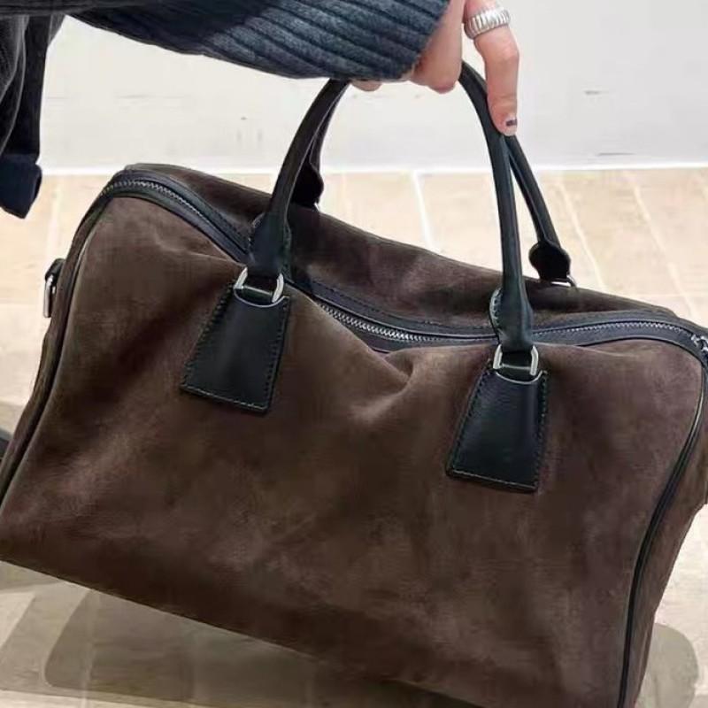 Large Canvas Tote Bag 2025 Winter Streetwear Style Oversized Shoulder With Contrast Color Bowling Ball Design Casual Daily Use
