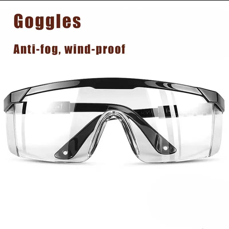 Transparente Arbeitsschutzbrille Damen Cool Girl Boy Schlagfeste Wind- und Staubschutzbrille Mann