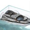 Tree Bark Turtle Drying Platform Suction Cup Turtle Sunbathing Platform  for Turtle Frog Crab