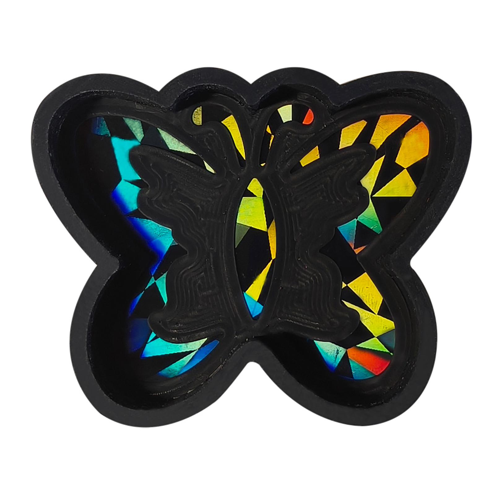 

Силиконовая форма для изготовления ароматерапевтической свечи в форме бабочки. Уникальные ароматизированные смоляные формы для свечей для любителей рукоделия. 2 чёрный