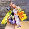 Monster Letter Creative Keychain Delightful Couples Bag Hanger Keyring Charm