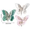 Butterflies with Clip for Wedding and Home Florals Decorations Jewelry Craft Supplies Butterfly Christmas Party Ornament