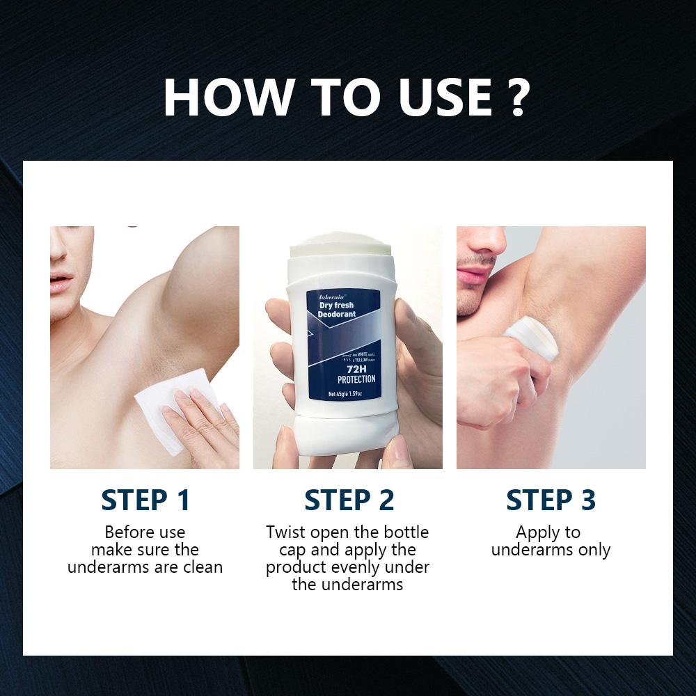 Man Whole Body Odor Underarm Sweat Deodorant Cream Long Lasting Aroma Armpit Odor Removal Skin Care