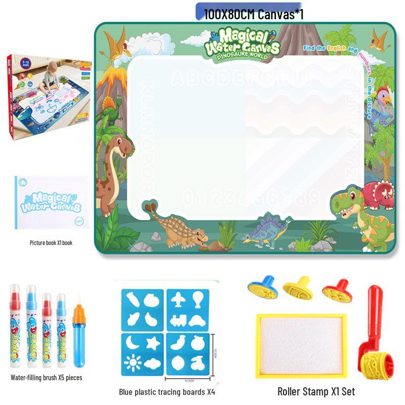 Ultra-Large Reusable Watercolor Canvas for Graffiti Painting and Water-Based Art
