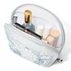 Franc Franc Japan MeSh Embroidered Pouch S Light Blue