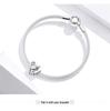 Everle S925 Sterlingsilber Herz Perlenarmband - Schlichter, modischer Liebesschmuck